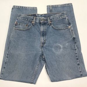 VINTAGE LEVI'S 505 JEANS W31 L30  REGULAR FIT, STRAIGHT LEG (#L79)